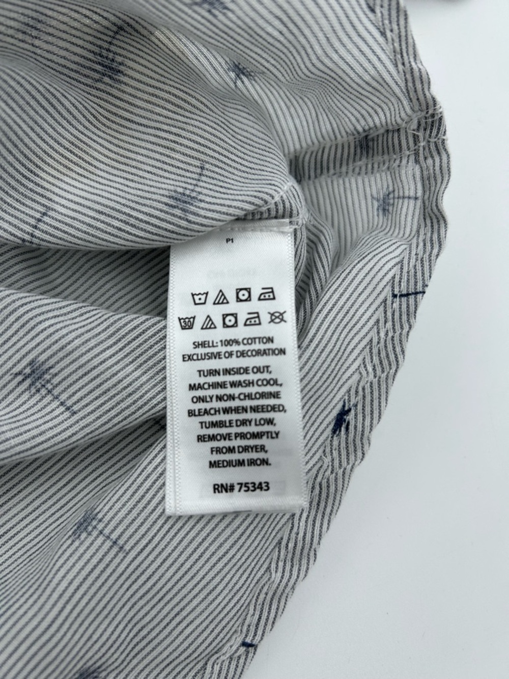 Tommy Bahama Kids Blue Palm-Print Button-Down Shirt 4T NWT - Picture 7 of 9